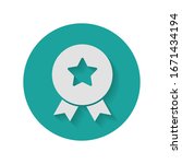 achievement badge. certificate... | Shutterstock .eps vector #1671434194