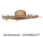 Vintage Straw Beach Hat Hat ...