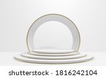 cosmetic background for product ... | Shutterstock . vector #1816242104