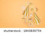 christmas day for party and... | Shutterstock . vector #1843830754