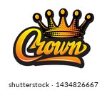 vector illustration with crown... | Shutterstock .eps vector #1434826667