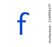 f letter logo variation | Shutterstock .eps vector #1140996197