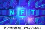 concept of non fungible tokens  ... | Shutterstock .eps vector #1969393087
