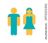 male and female gender profile... | Shutterstock .eps vector #1972221551