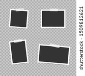 blank photo frames. empty blank ... | Shutterstock .eps vector #1509812621