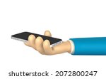 cartoon character hands with... | Shutterstock .eps vector #2072800247