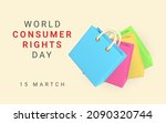 world consumer rights day... | Shutterstock .eps vector #2090320744