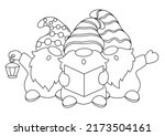 the dwarfs are singing... | Shutterstock .eps vector #2173504161