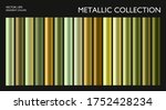 metal gradient. metallic green... | Shutterstock .eps vector #1752428234