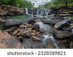 Small photo of Tat Ton Waterfall and rock in Tat Ton national park, Chaiyaphum province
