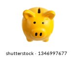 piggy bank on white background  ... | Shutterstock . vector #1346997677