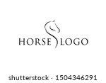 Horse Elegant Logo Symbol...