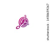 modern abstract tech logo... | Shutterstock .eps vector #1458659267