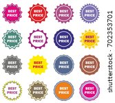 best price sign icon. special... | Shutterstock .eps vector #702353701