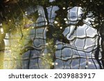 wishing well water surface... | Shutterstock . vector #2039883917