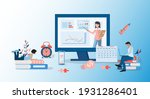 background business concept for ... | Shutterstock .eps vector #1931286401