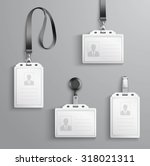 identification white blank... | Shutterstock . vector #318021311