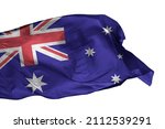 Australia flag isolated on...