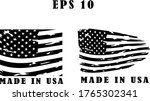 made in usa labels signs.  usa... | Shutterstock .eps vector #1765302341