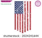 red usa flag. distressed... | Shutterstock .eps vector #2024241644
