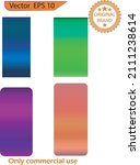 screens vibrant gradient set... | Shutterstock .eps vector #2111238614