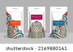 tea packaging design with zip... | Shutterstock .eps vector #2169880161