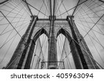 The Brooklyn Bridge  New York...