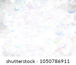white cement wall beautiful... | Shutterstock . vector #1050786911