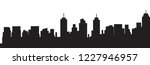 modern city skyline vector | Shutterstock .eps vector #1227946957