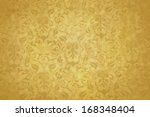 Yellow Floral Background.