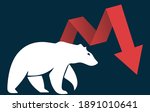 bear run or bearish market... | Shutterstock .eps vector #1891010641