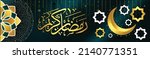 ramadan kareem banner design... | Shutterstock .eps vector #2140771351
