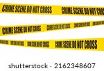 Crime Scene Tape With Word...