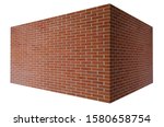 3d Illustration Brick Wall On A ...