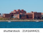 Small photo of Massachusetts, United States-October 13, 2020: Wheatley hall of University of Massachusetts