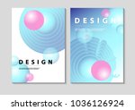 the abstract colorful... | Shutterstock .eps vector #1036126924