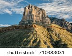 El Capitan of Guadalupe Mountains National Park at sunrise