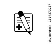 pencil writing message icon in... | Shutterstock .eps vector #1919373257