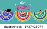 viva mexico  independence day ... | Shutterstock .eps vector #1937429074