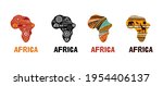 africa patterned map ... | Shutterstock .eps vector #1954406137