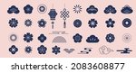 chinese traditional ornaments ... | Shutterstock .eps vector #2083608877