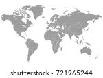 world map | Shutterstock .eps vector #721965244