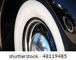Closeup Of The Chrome Rims With ...
