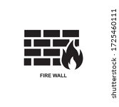 Fire Wall Icon   Wall Icon