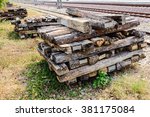 Unused Old Wooden Sleepers For...