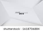 abstract geometric white and... | Shutterstock .eps vector #1618706884
