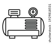 Air Compressor Pneumatic Icon....