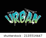 urban skater graffiti style... | Shutterstock .eps vector #2135514667