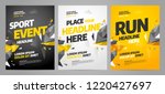 layout poster template design... | Shutterstock .eps vector #1220427697
