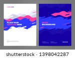 template design with dynamic... | Shutterstock .eps vector #1398042287